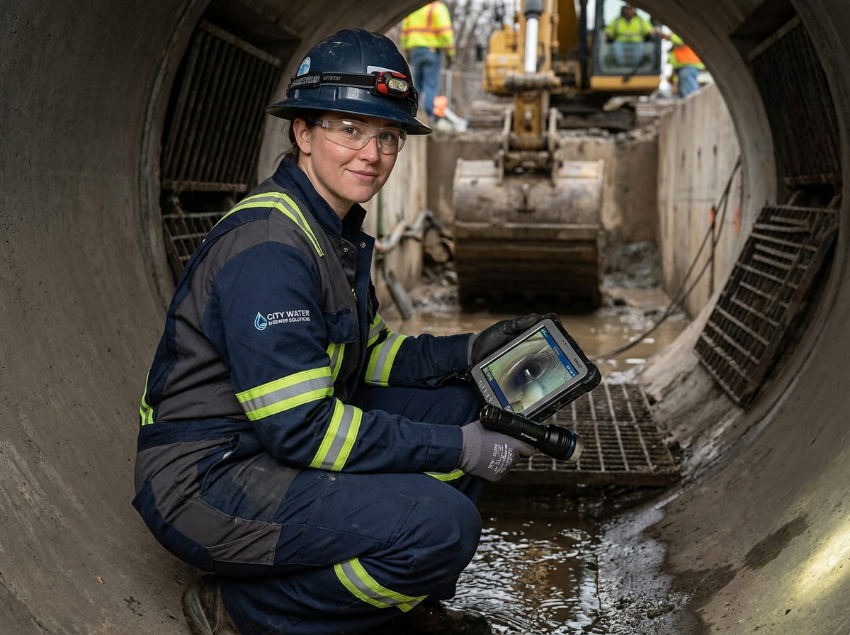 Sewer Line Inspection & Replacement in Montgomery